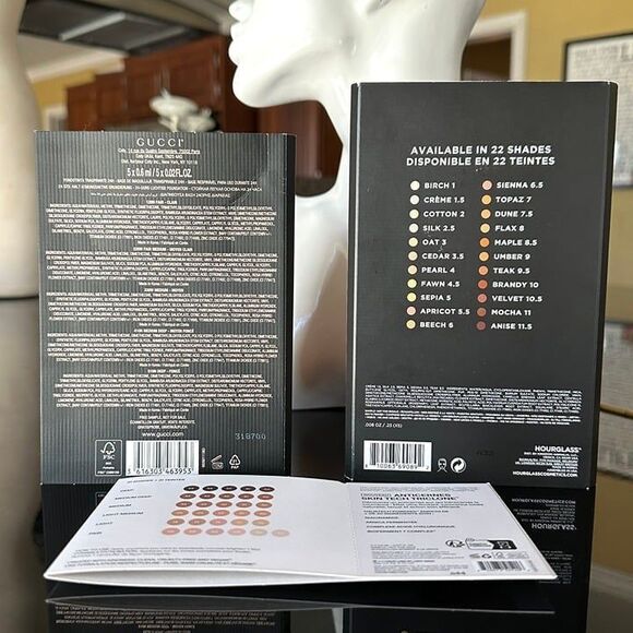 High End Foundation & Concealer Samples Gucci Hourglass Haus Labs Light-Med Deep - Picture 5 of 11